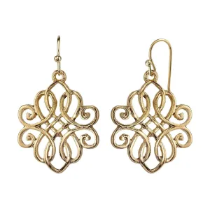 1928 Jewelry Classic Filigree Drop Earrings