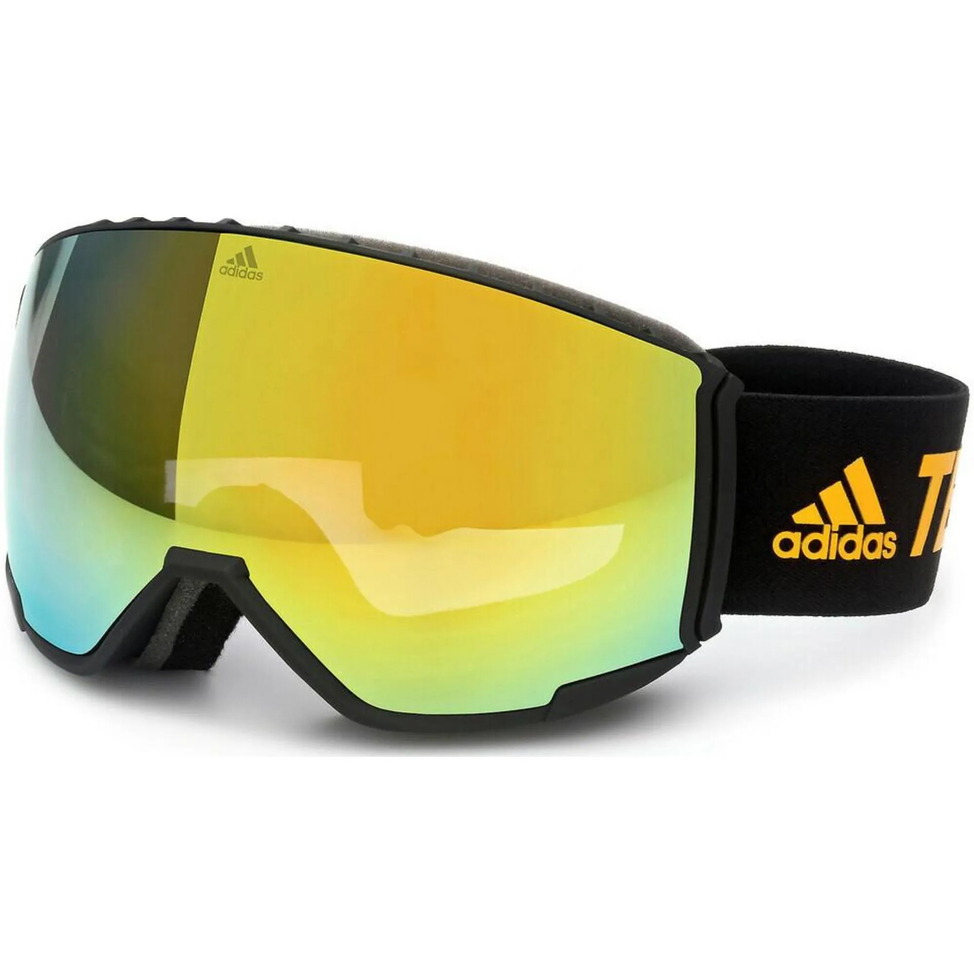 Adidas Unisex Sunglasses - Matte Black Frame Roviex Mirror Lens | ADIDAS SP0039 02L