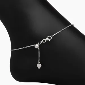 Adjustable Venezia Box Anklet