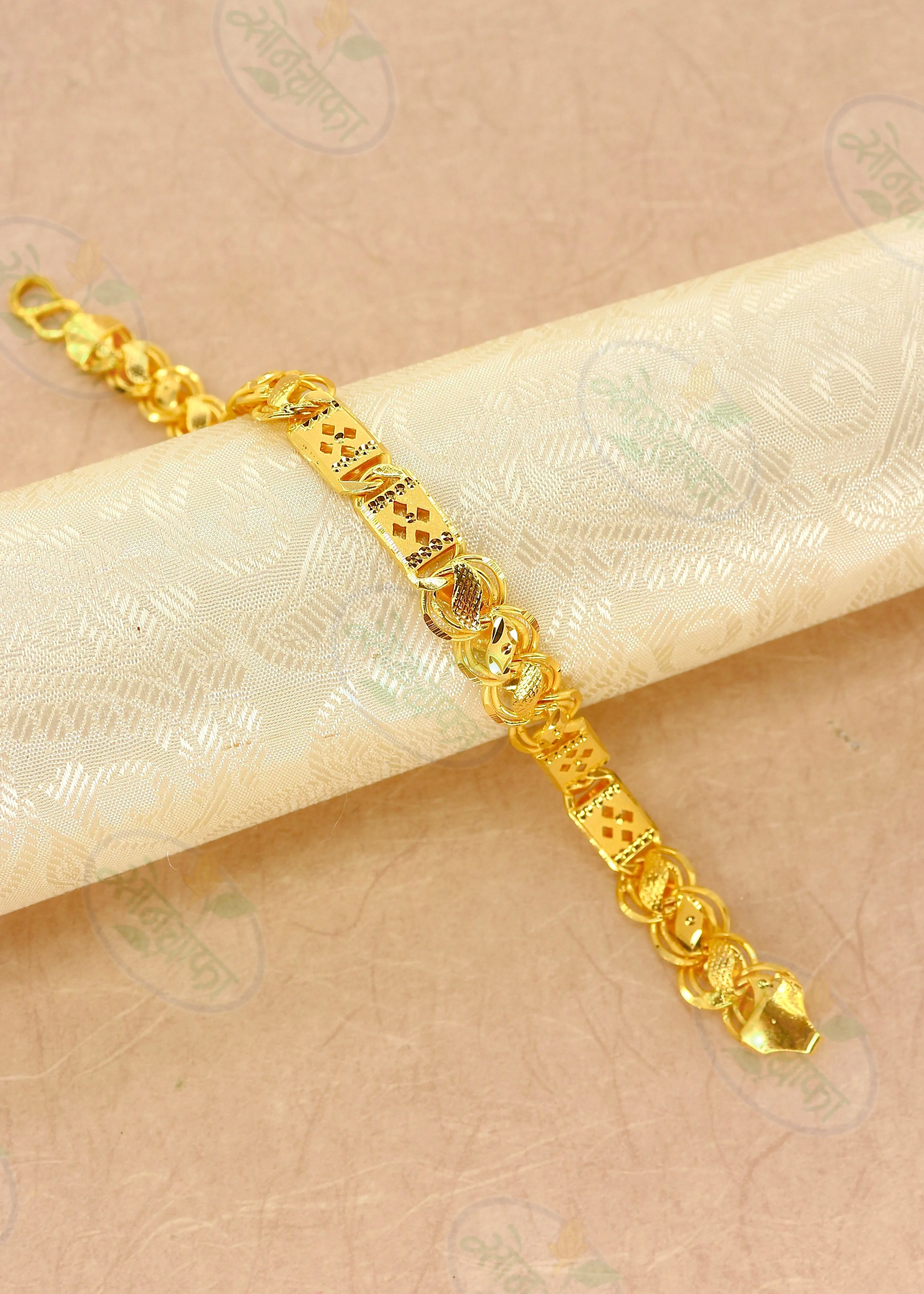 ARTISTIC GOLD PLATED BRACELET