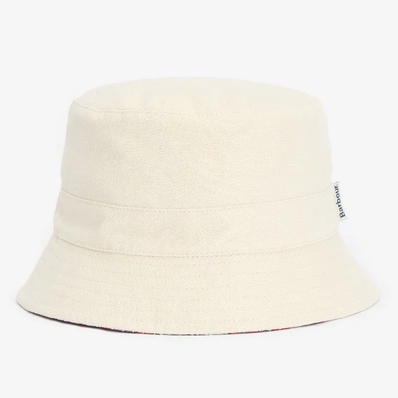 Barbour Adria Reversible Ladies Bucket Hat - Parchment