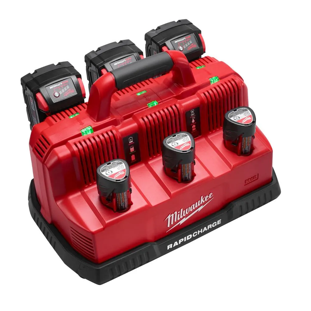 Battery Charger - Milwaukee M18 & M12 Rapid Charge Station, 48-59-1807