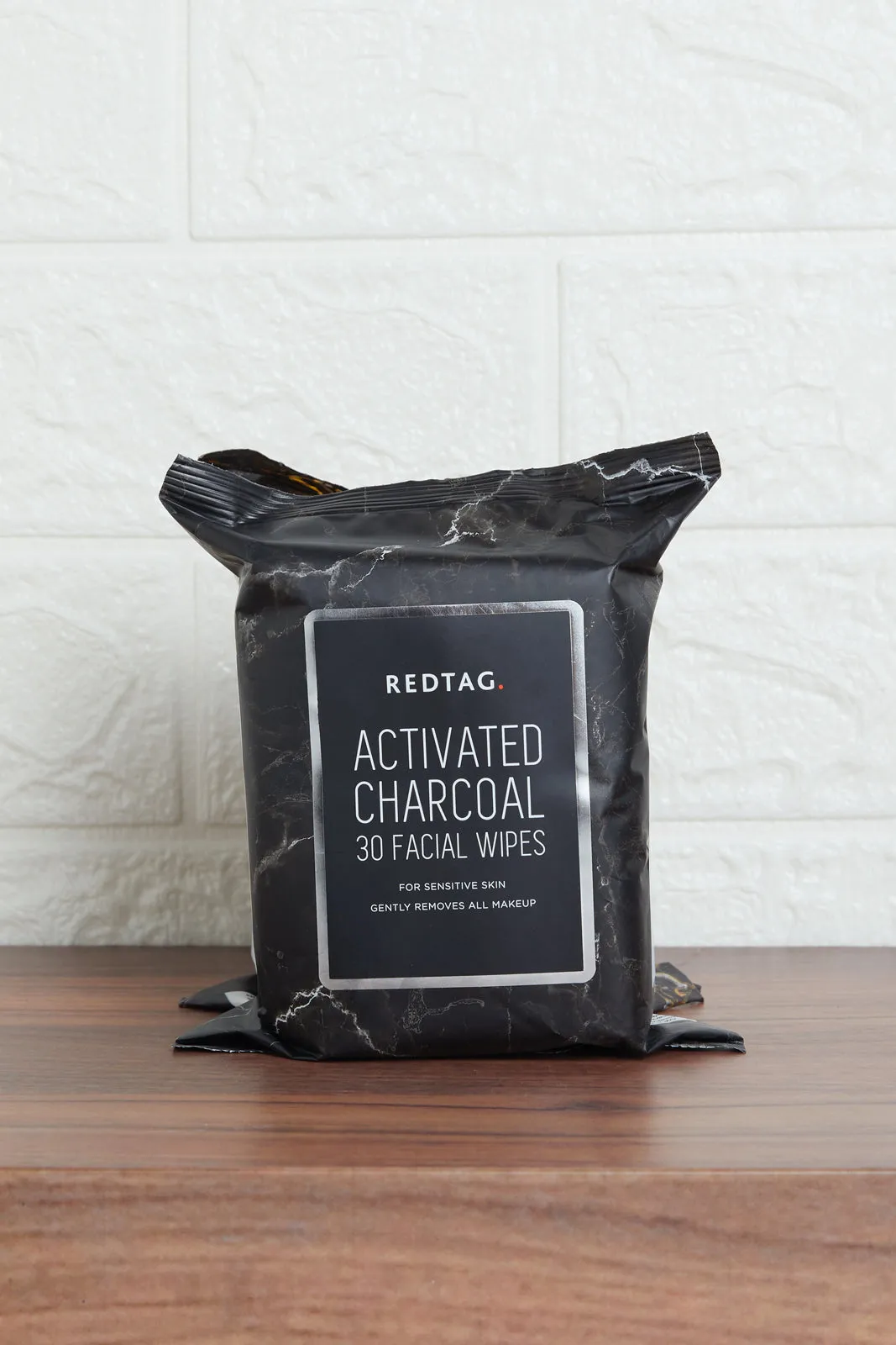 Black Charcoal Facial Wipes Set (Pack Of 2)