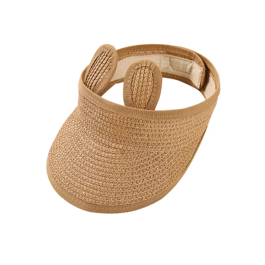 *Bunny Straw Keiki Visor, Khaki