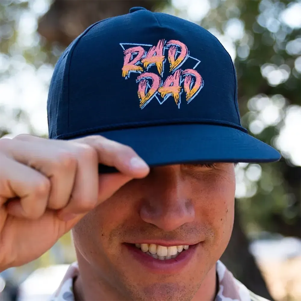 Burlebo Men's Retro Rad Dad Low Profile Hat