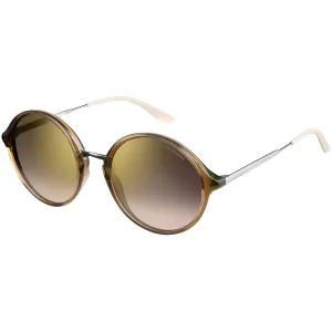 Carrera Women's Sunglasses - Brown Grey Metal/Plastic Round Full Rim | 5031/S 0RFC