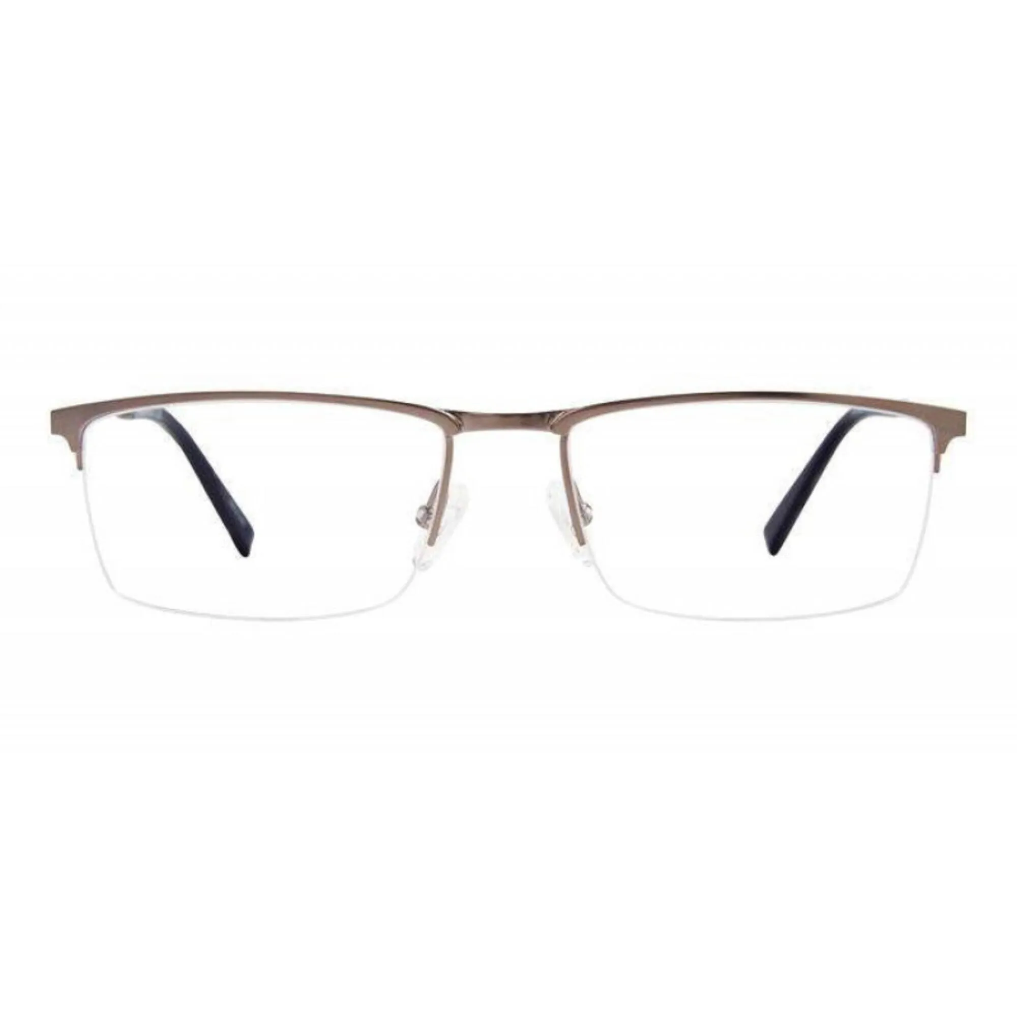 Chesterfield Men's Eyeglasses - Silver Rectangular Frame Demo Lens | CH 101XL 0YB7