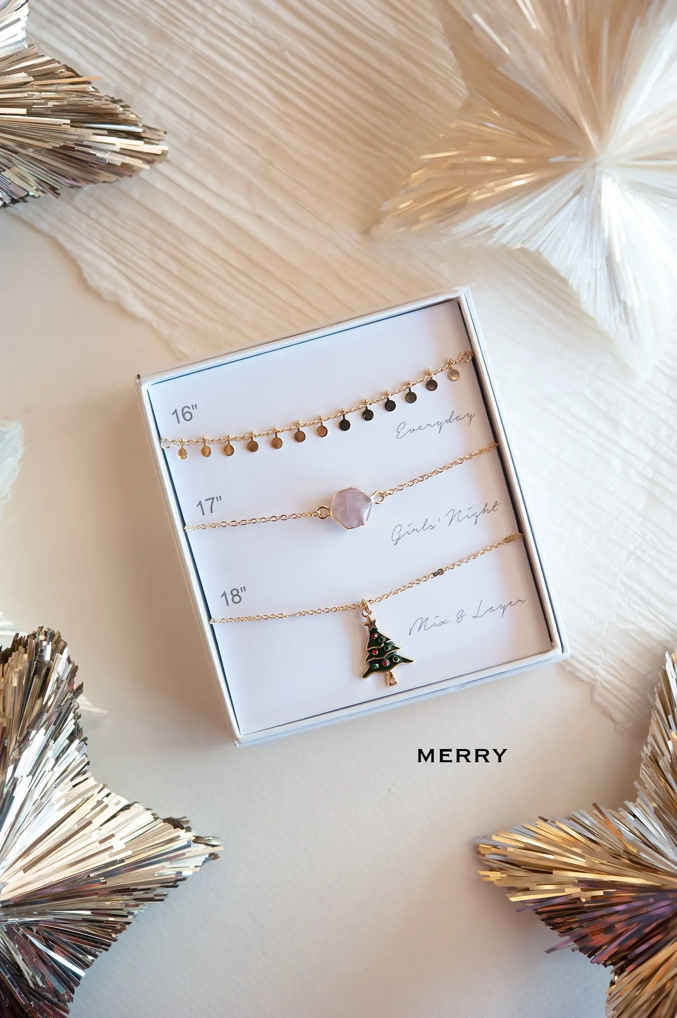 Christmas Boxed Necklace Sets | Gift Ready Jewelry