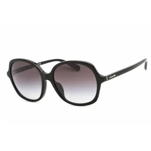 Coach Women's Sunglasses - Full Rim Black Plastic Cat Eye Frame | 0HC8360U 50028G