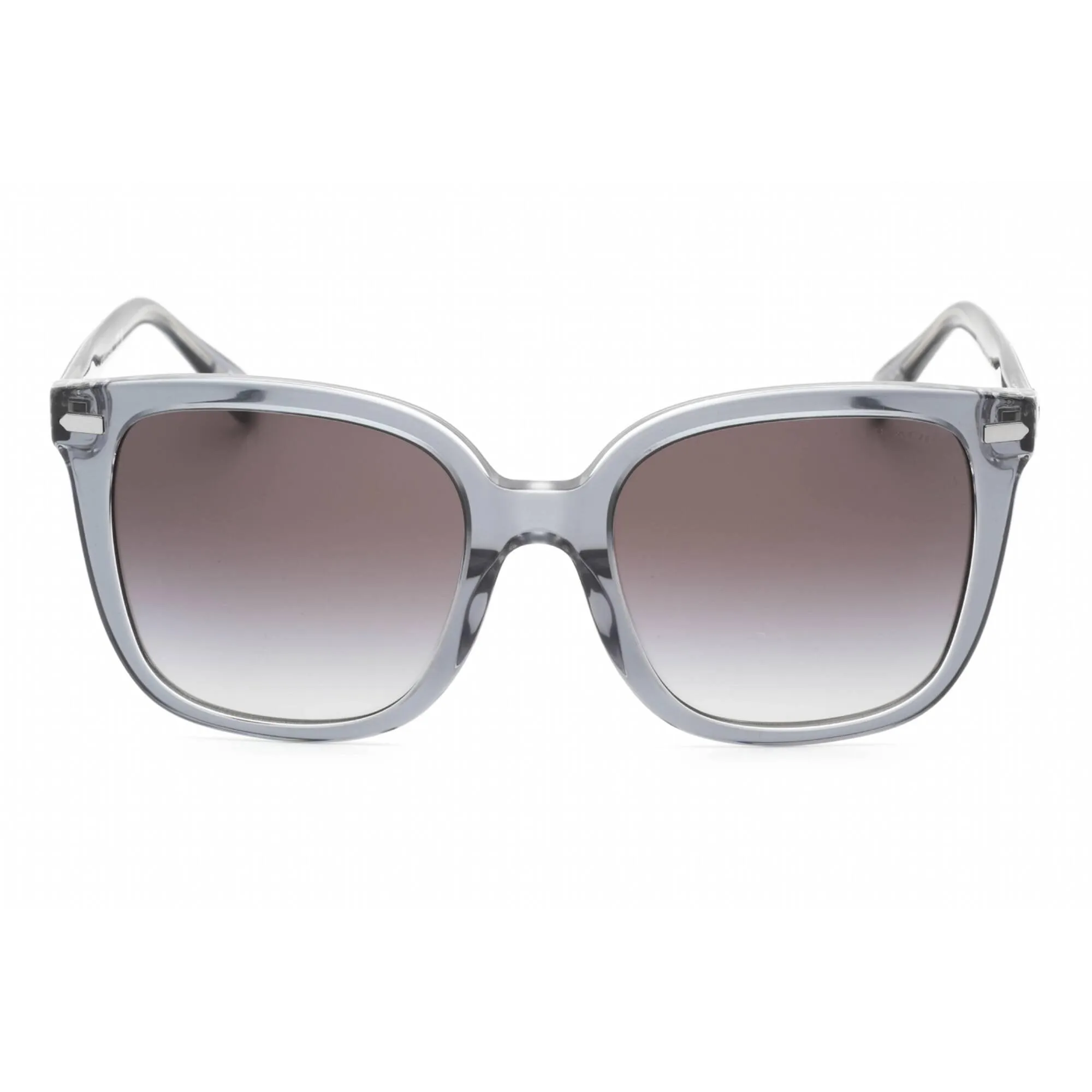 Coach Women's Sunglasses - Light Grey Lens Dark Grey Square Frame | 0HC8381U 57808G