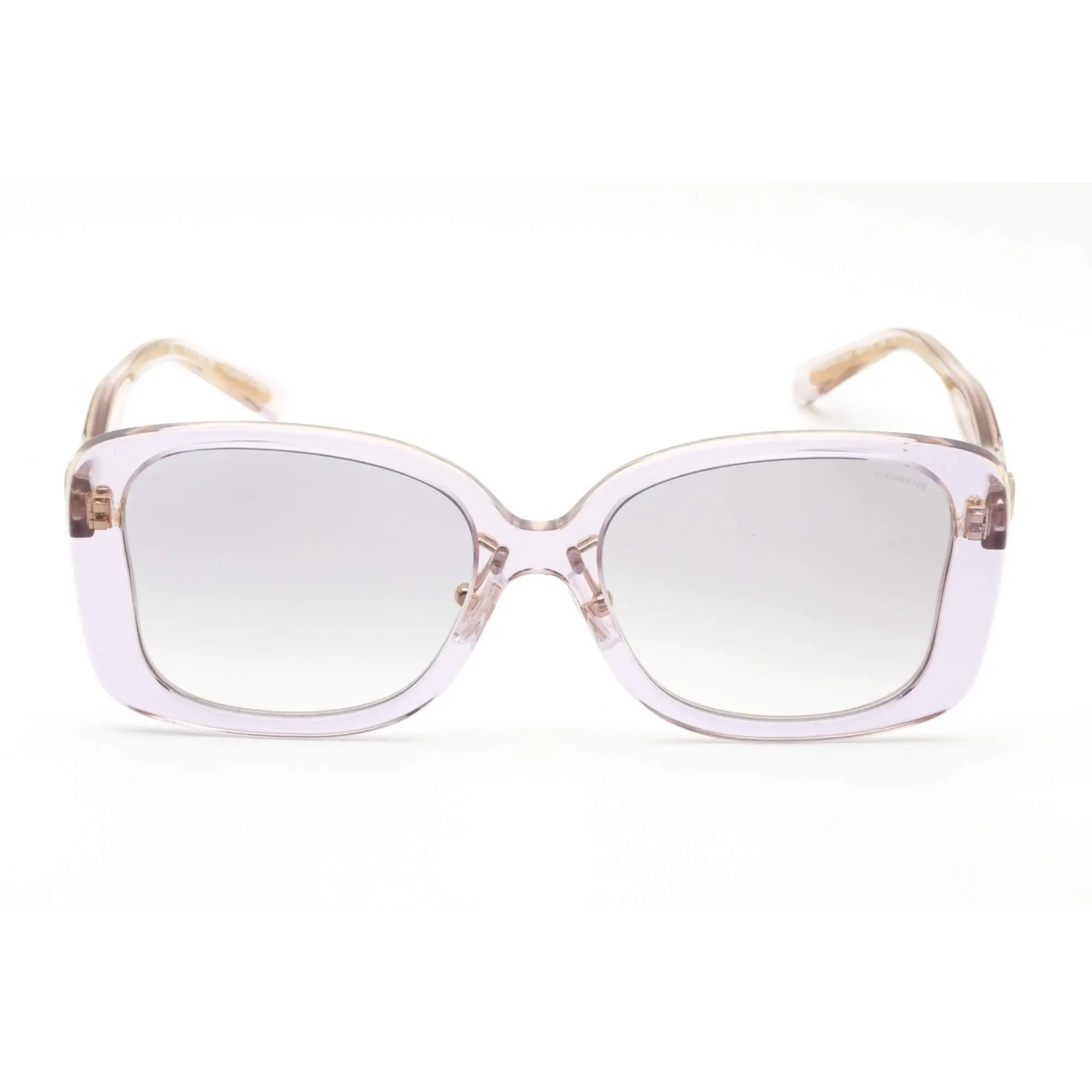 Coach Women's Sunglasses - Transparent Lilac Butterfly Shaped Plastic 0HC8334F 567911