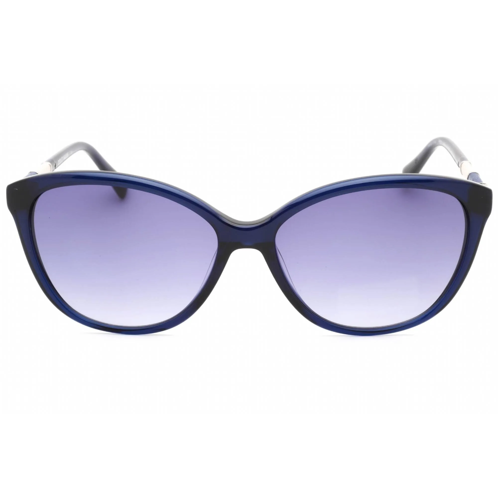 Cole Haan Women's Sunglasses - Navy Crystal Plastic Full Rim Cat Eye | CH7071 400