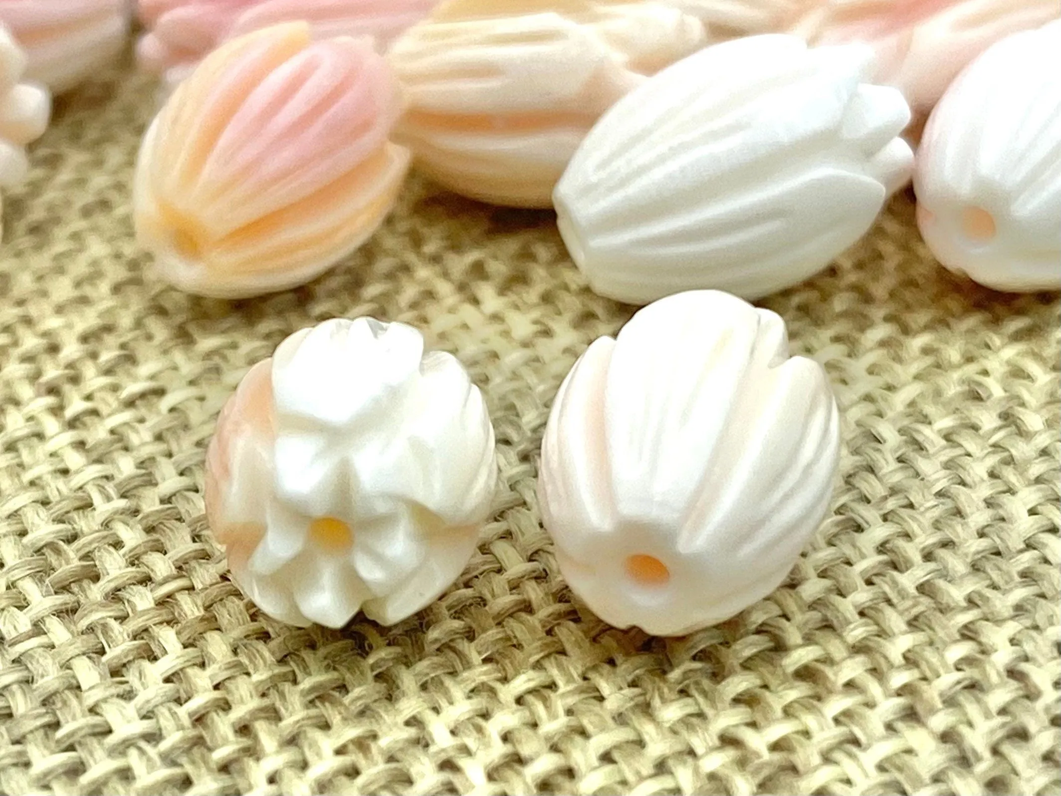 Conch Shell Medium Pikake Beads