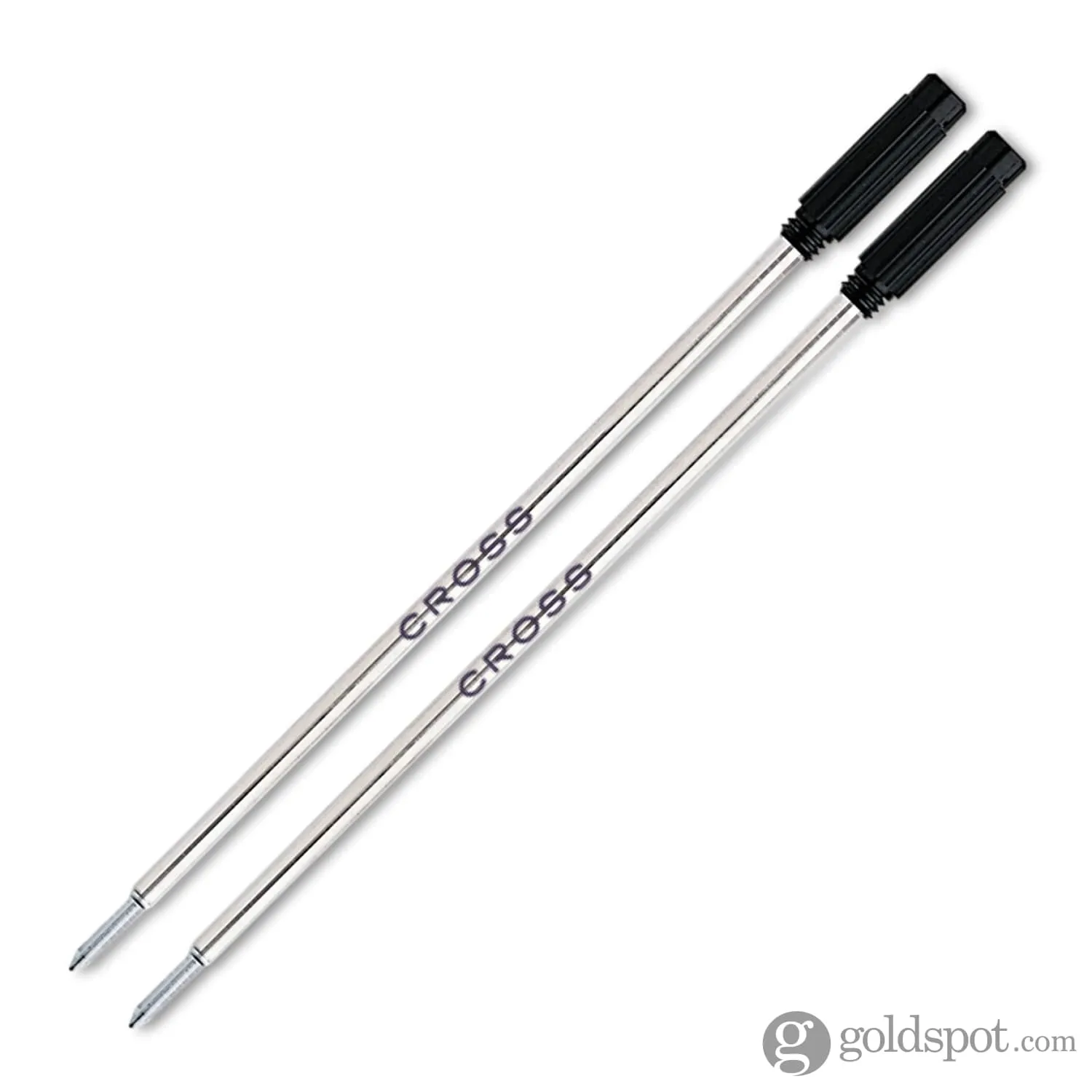 Cross Ballpoint Pen Refill in Black - Medium Point - 3 Packs of 2