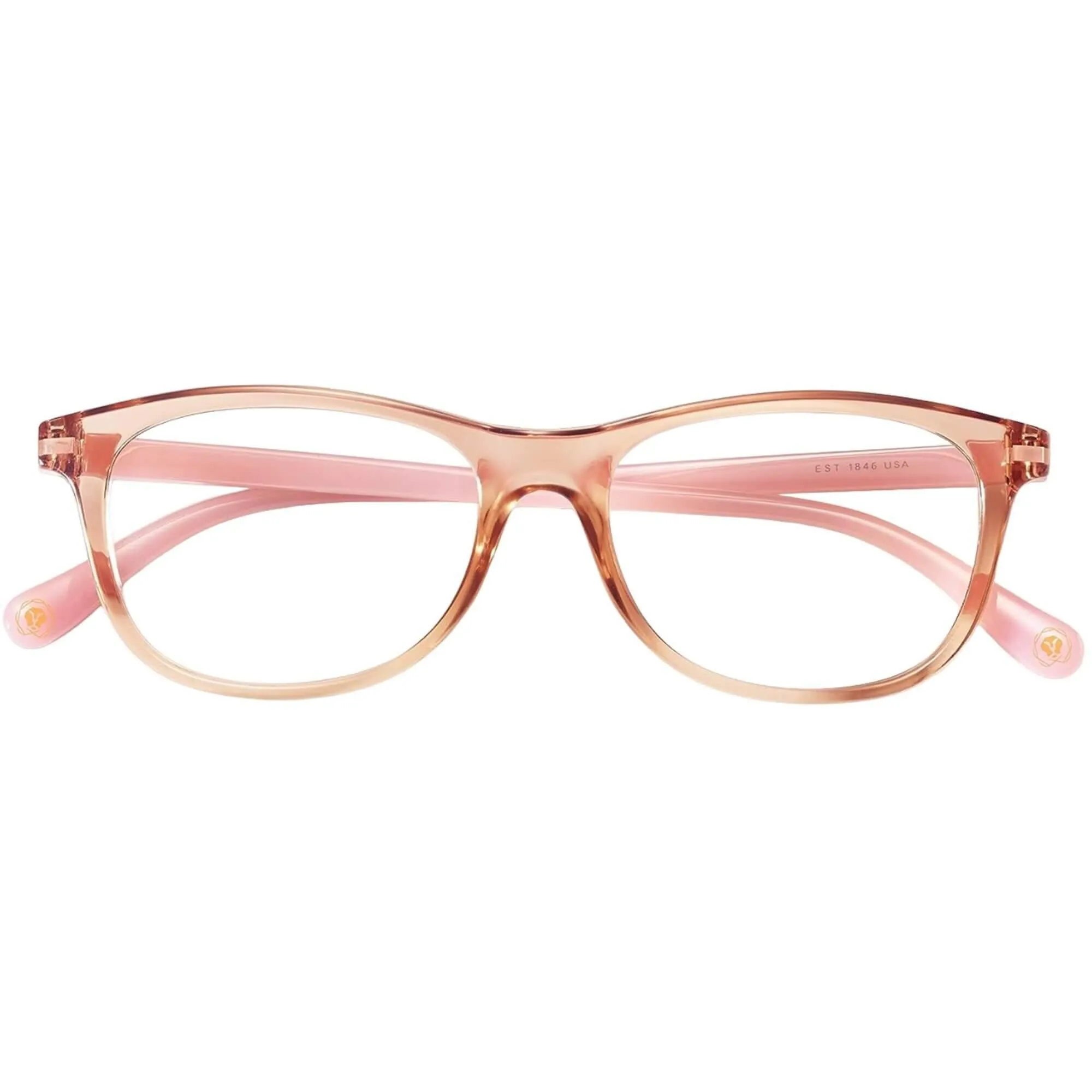 Cross Women's Reading Glasses - Berkeley Pink Full Rim Square Shape,  2.00 | RD0180-1E