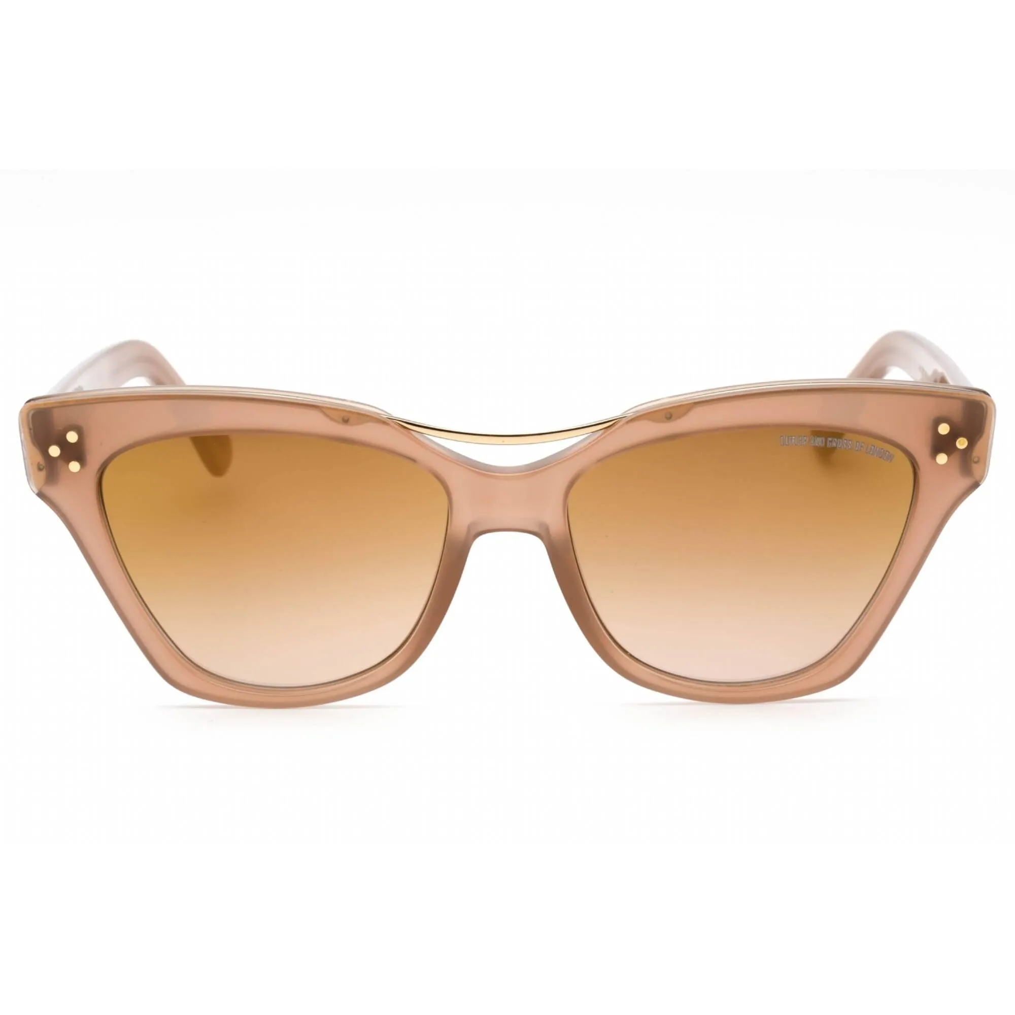 Cutler and Gross Women's Sunglasses - Gold/Pink/Brown/Metallic Frame | CG1283S 005