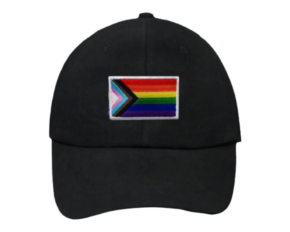 Daniel Quasar Flag Baseball Hats in Black