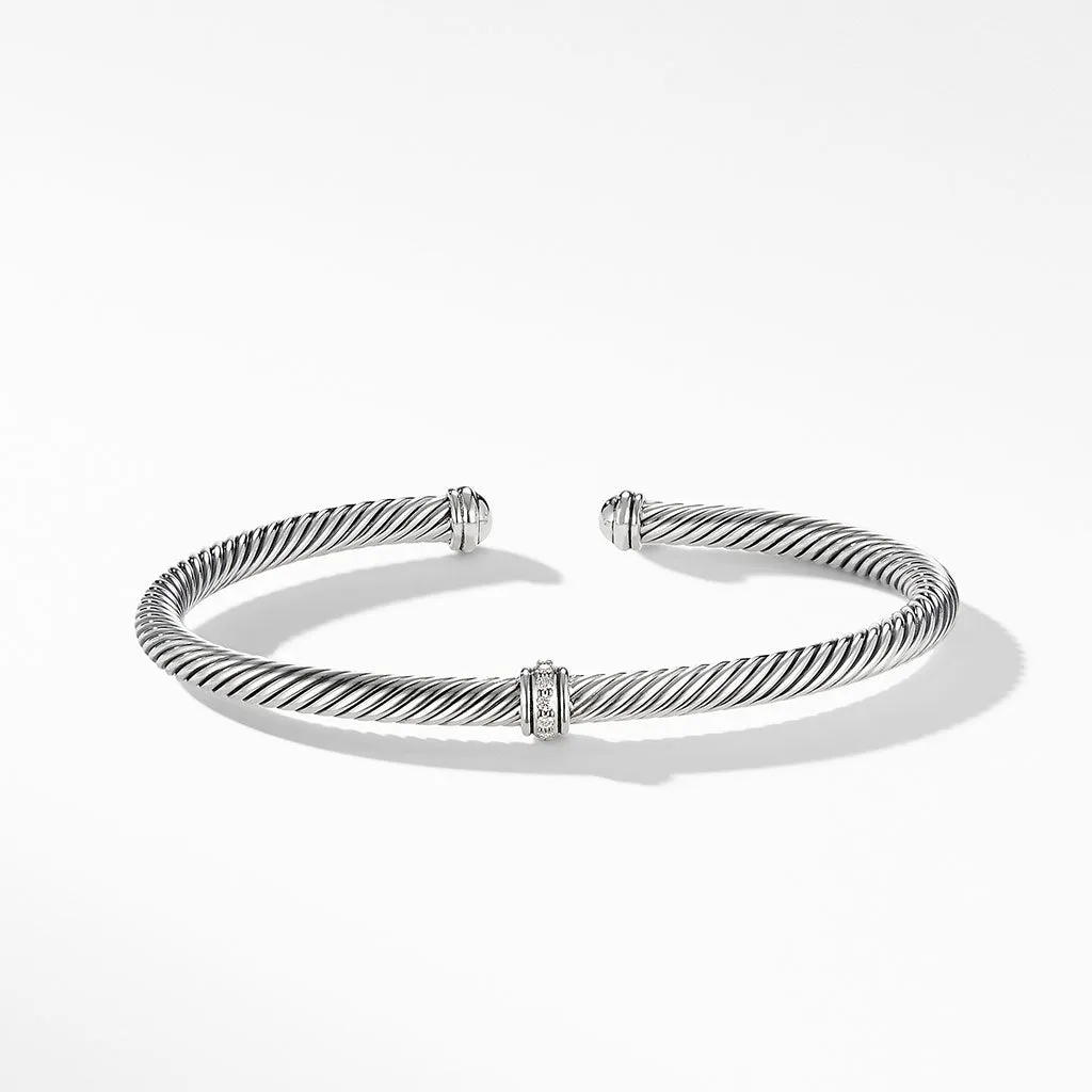 David Yurman Cable Classic Collection Centre Station Bracelet