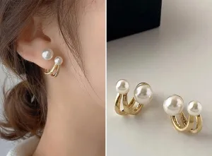 Elegant Pearl Earrings