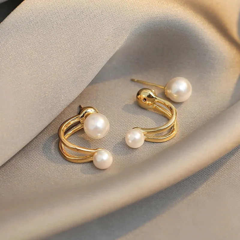 Elegant Pearl Earrings