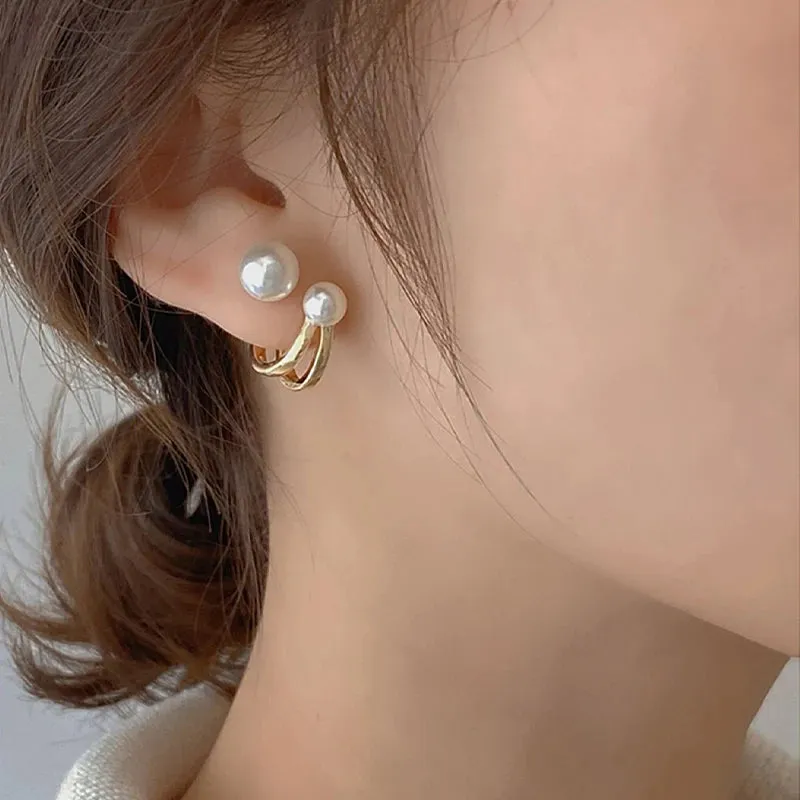 Elegant Pearl Earrings