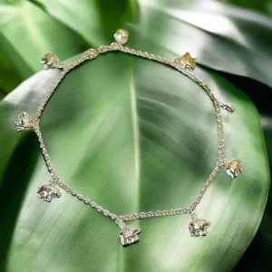 Elephant Anklet - VANK123