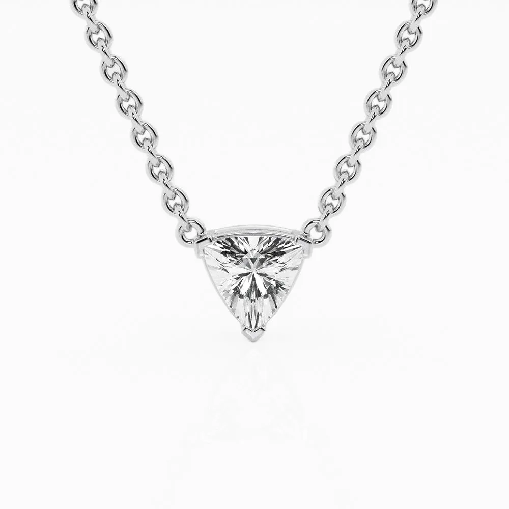 Ethereal 0.50ct Trillion Necklace