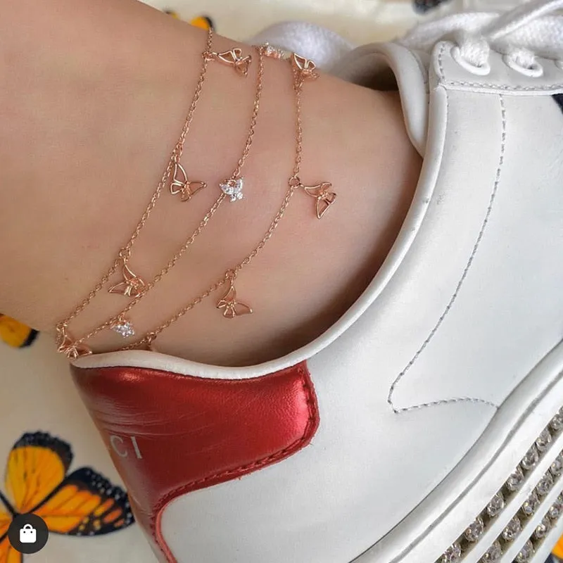 FNIO Bohemia Chain Anklets for Women Foot Accessories 2021 Summer Beach Barefoot Sandals Bracelet ankle on the leg Female