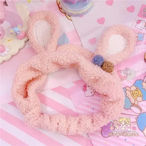 Fuzzy Bunny Hair Band