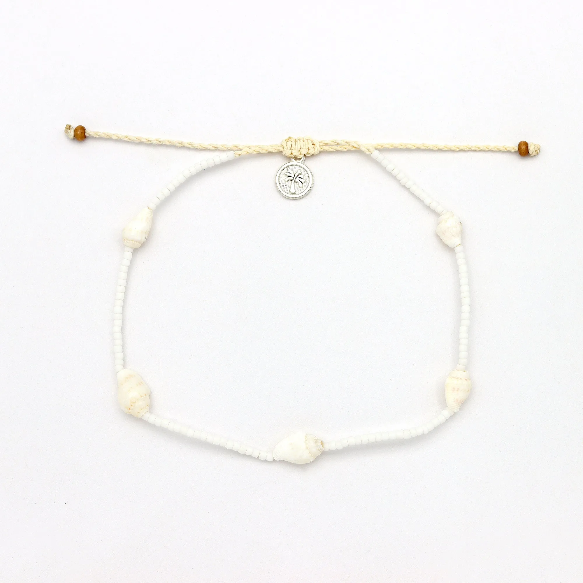 Giada Rahayu Shell Beaded Surf Anklet