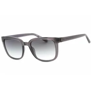 Guess Men's Sunglasses - Gradient Smoke Lens Transparent Grey Frame | GU00065 20B