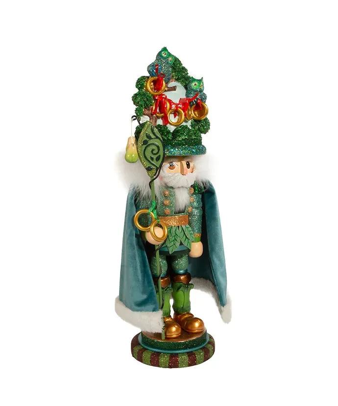 Hollywood Nutcrackers™ Five Golden Rings Nutcracker, HA0572, Kurt Adler