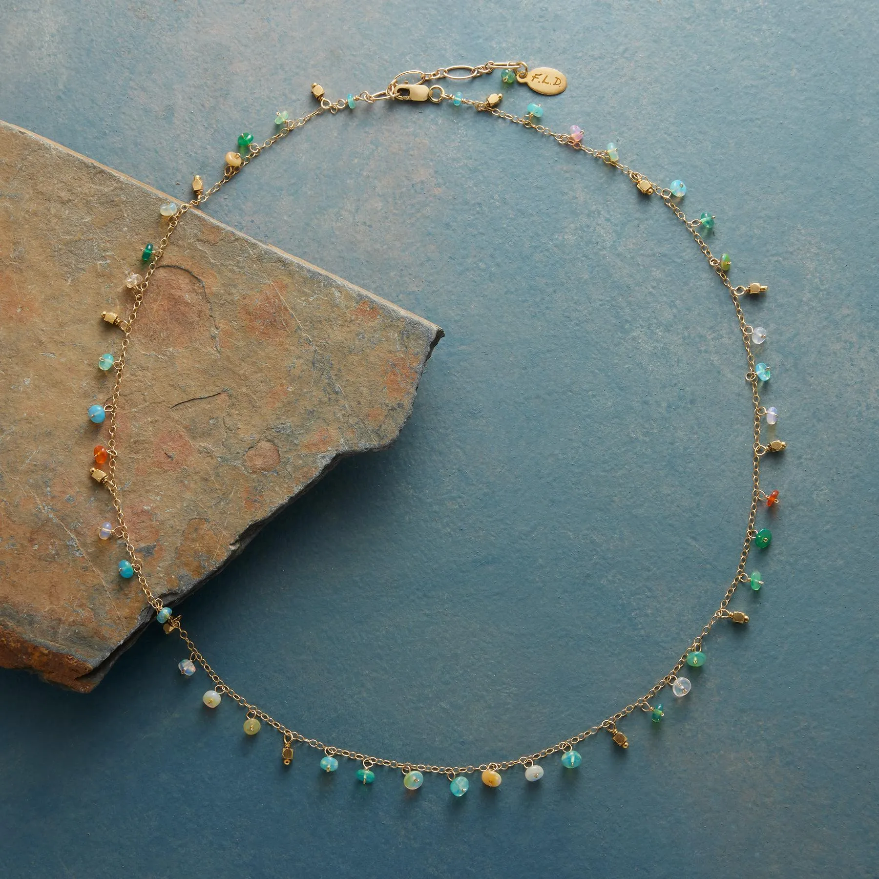 Hues Of Opal Necklace