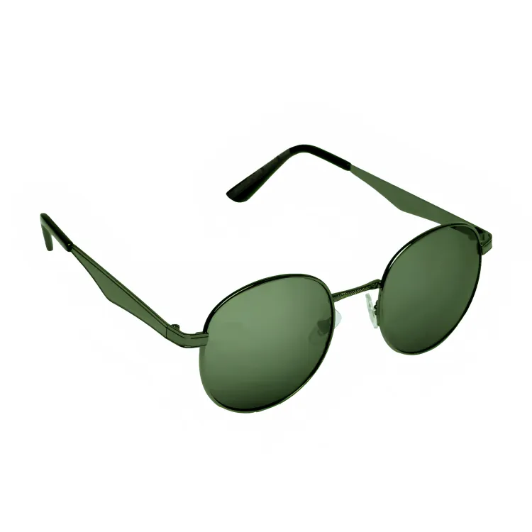 Jubleelens - Stylish Gunmetal Green Tint UV400 Sunglass 2308