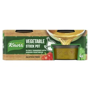 Knorr Vegetable Stock Pot - 4pk x 28g