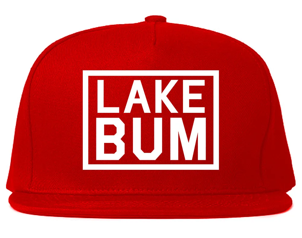 Lake Bum Box Mens Snapback Hat