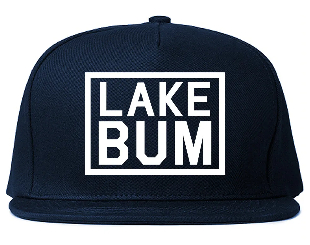 Lake Bum Box Mens Snapback Hat