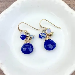 Lapis Updated Abby Earrings