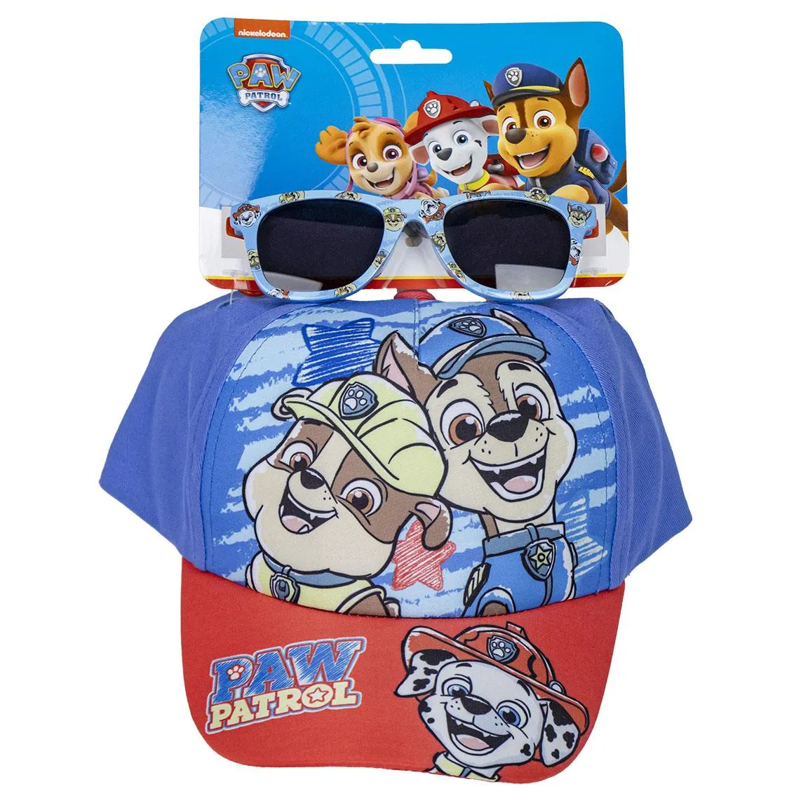 Licensed Paw Patrol Sunglasses & Cap Set for Kids