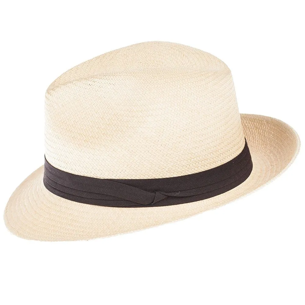 Melbourne Hats Summer Trilby Panama - Natural