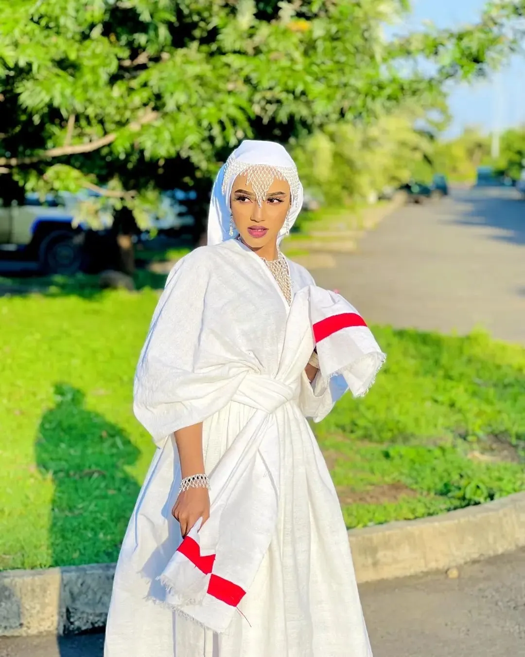 Oromo Dress Wollega Dress With Accessories Habesha Dress