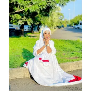 Oromo Dress Wollega Dress With Accessories Habesha Dress