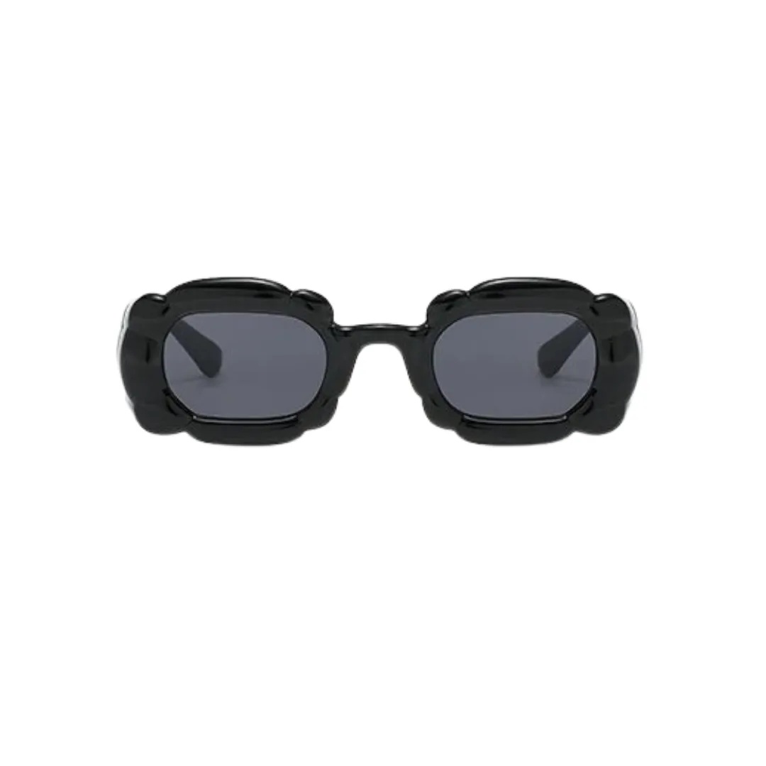 Own Lane Black Sunglasses