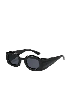 Own Lane Black Sunglasses