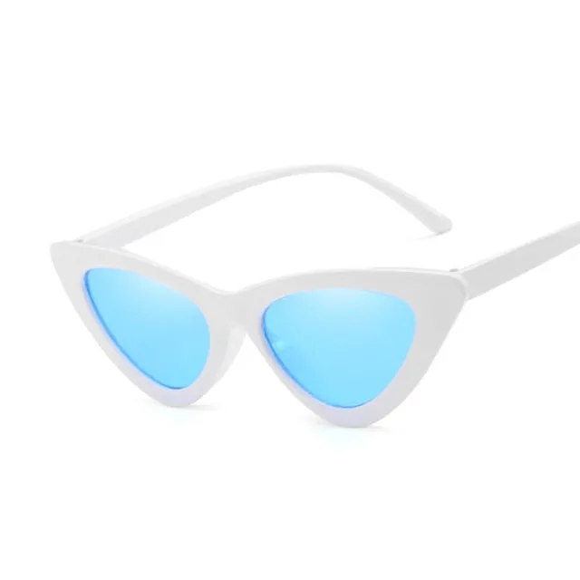 Sexy Ladies Sunglasses, Women Luxury Plastic Cat Eye Outdoor Sunglasses