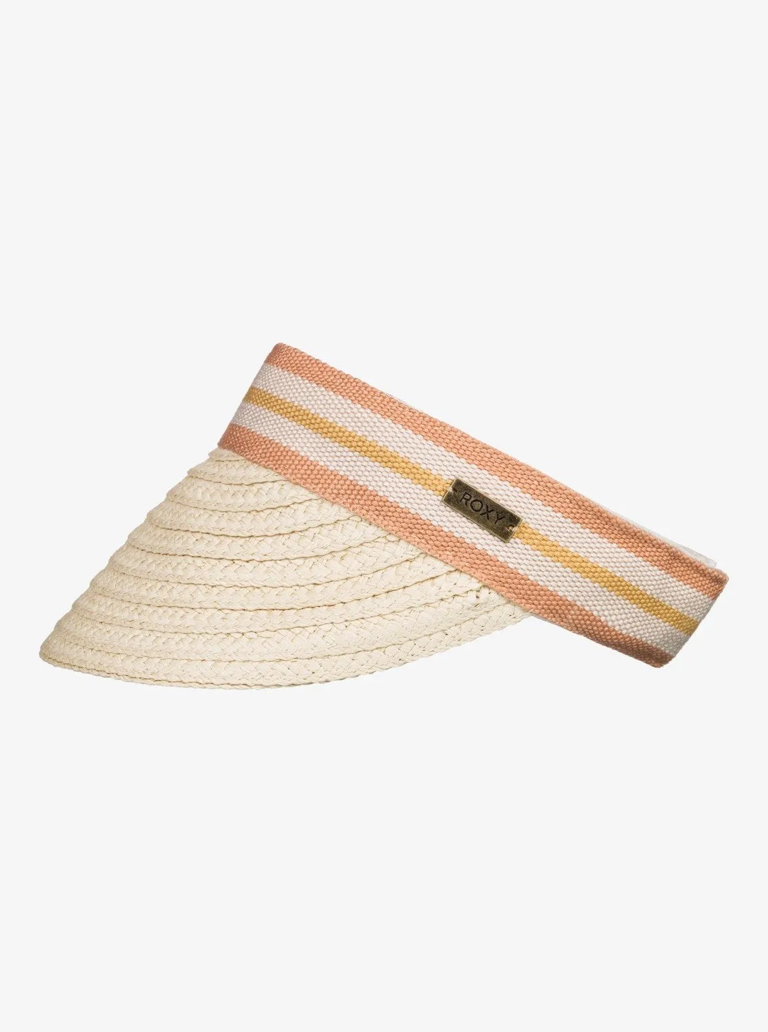 Sunny Morning Straw Visor - Natural