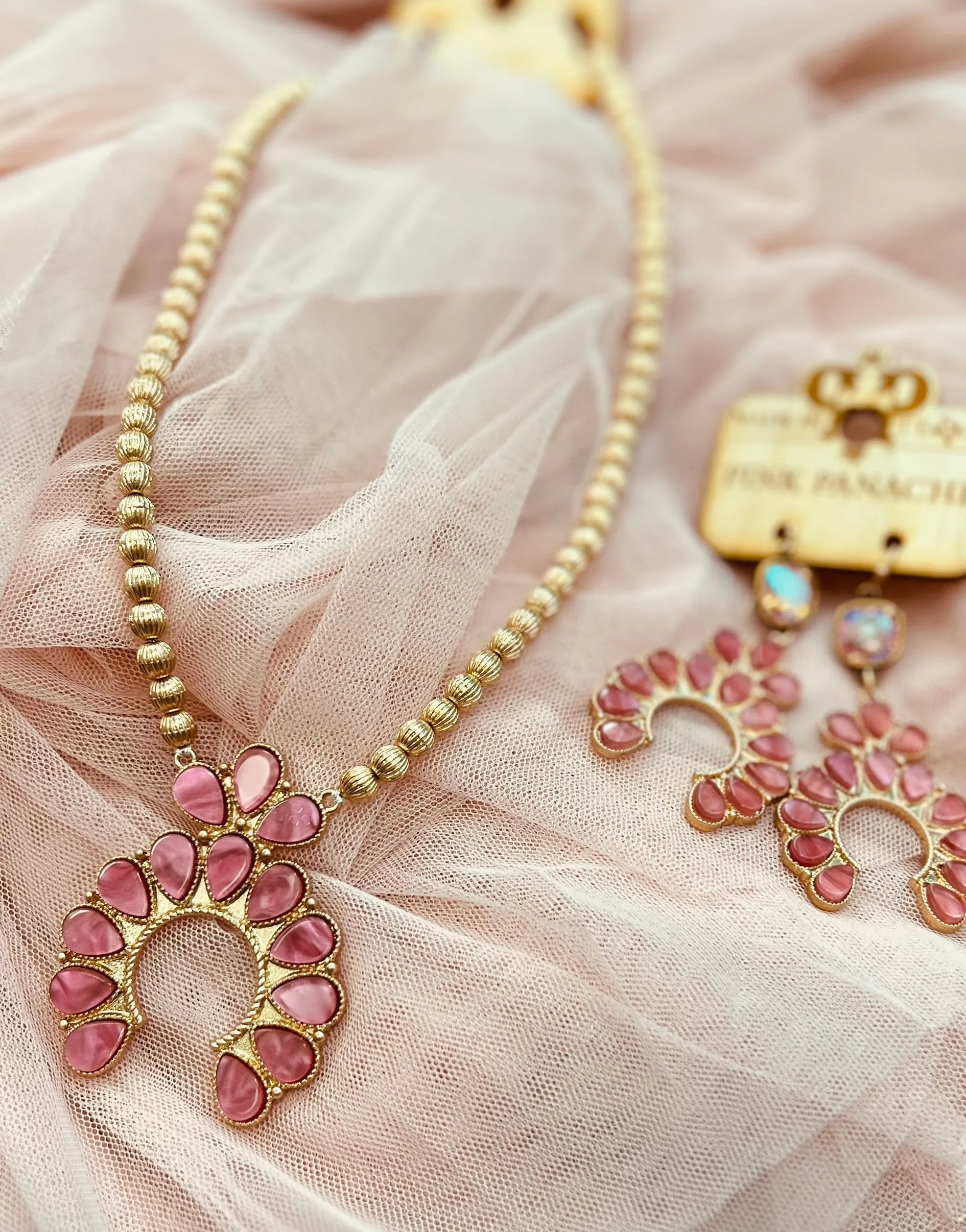 The Pink Standard Panache Blossom Earrings