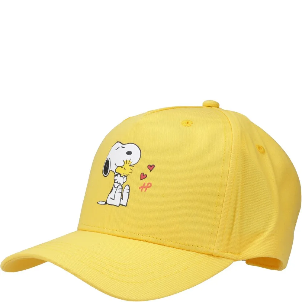 Yellow Snoopy Baseball Cap