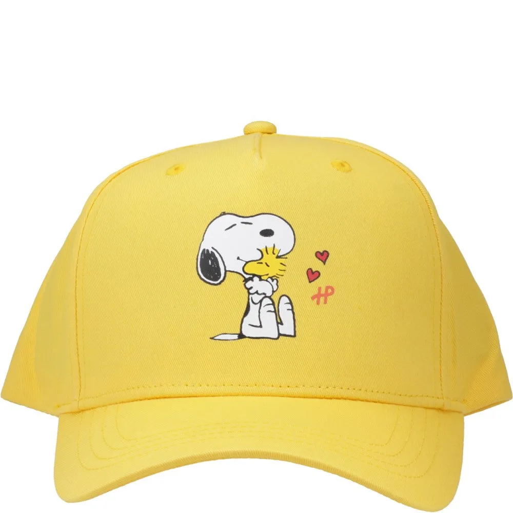 Yellow Snoopy Baseball Cap