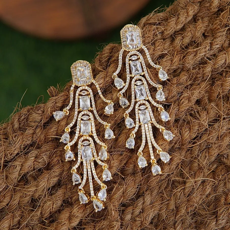 Zirconia Elegant Earrings